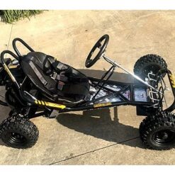 200cc 6.5hp go kart dune buggy quad 4 stroke upgraded adult/kids sizes black